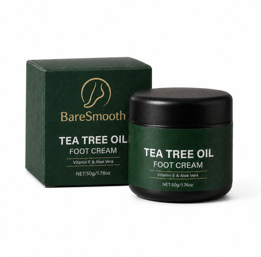 BareSmooth™ Tea Tree Foot Cream