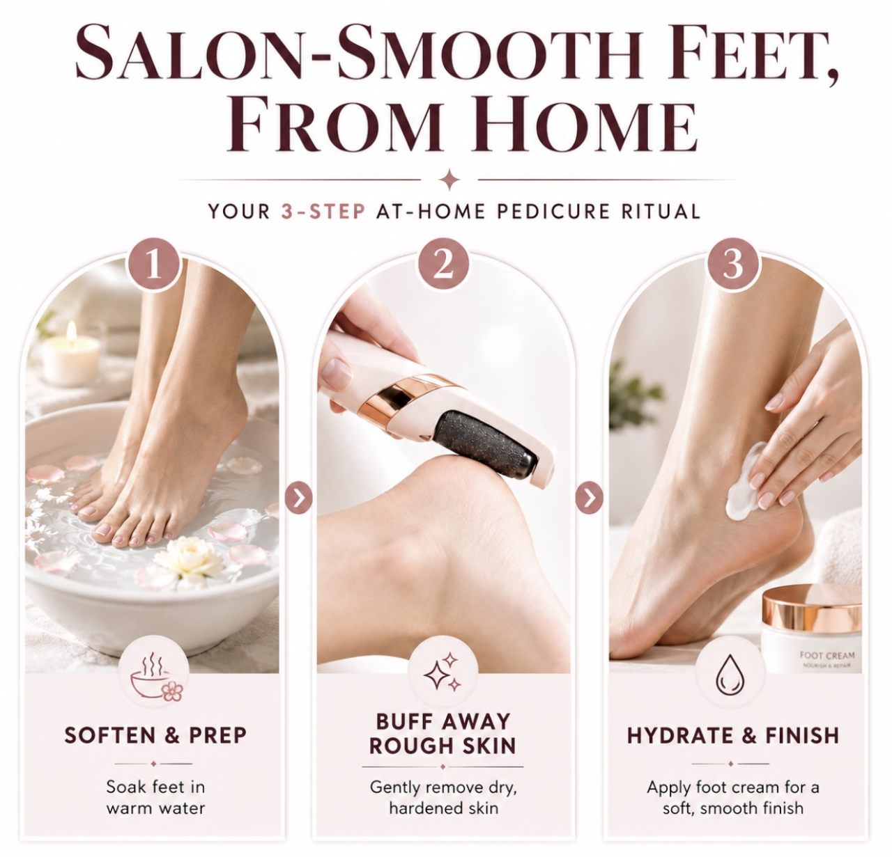 BareSmooth™ Electric Foot File