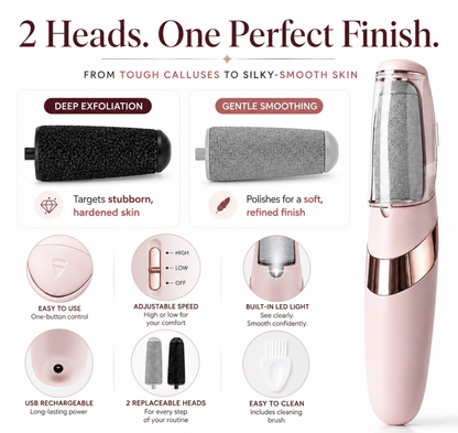 BareSmooth™ Electric Foot File